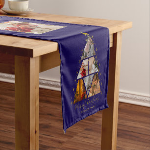 Custom Photo Collage Table Runner