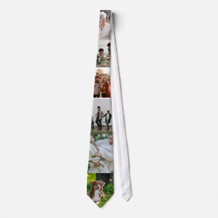 Custom Photo Collage Tie