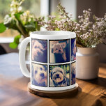 Custom Photo Collage with 8 Square Photos Coffee Mug<br><div class="desc">Use your favourite photo or pictures to make a fun keepsake to share with friends.</div>