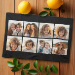 Custom Photo Collage with Square Photos Tea Towel<br><div class="desc">Use your favourite photo or pictures to make a fun keepsake to share with friends.</div>