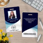 Custom photo corporate employee name tags badge