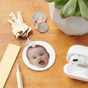 Custom Photo, Custom Photo Face Key Ring