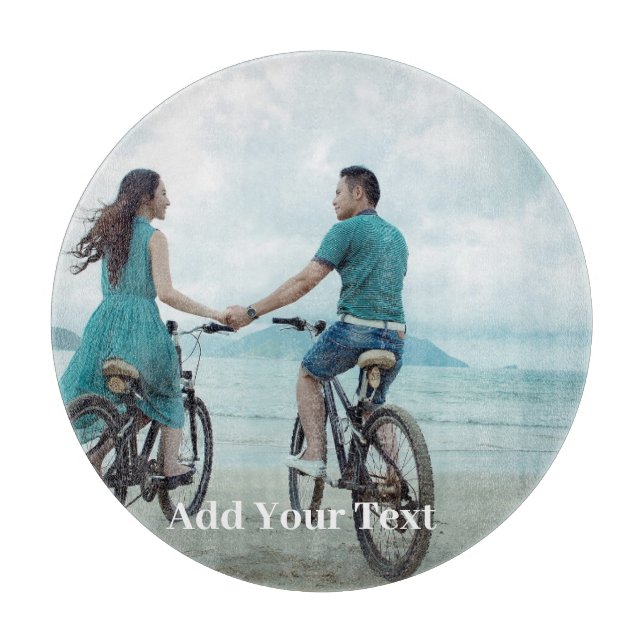 Custom Photo Cutting Board (Front)