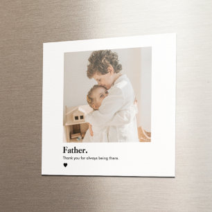 Custom Photo Dad Magnet   Father’s Day Gif