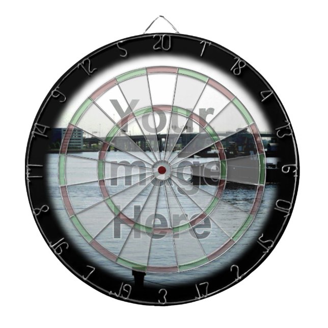 Custom Photo Dart Board (Front)