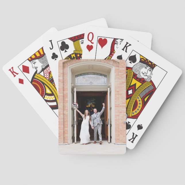 Custom Photo Deck of Playing Cards (Back)