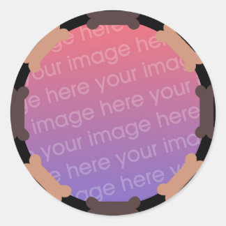 Custom Photo Dog Bone Stickers