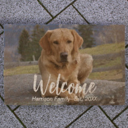 Custom Photo Doormat With Picture 
