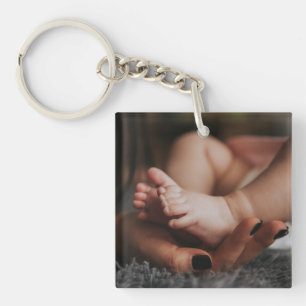 Custom Photo Double Sided Key Ring