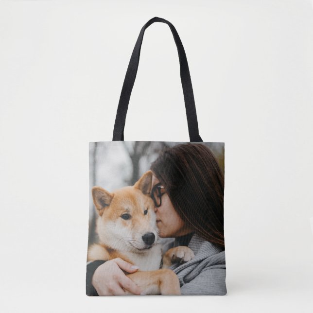 Custom Photo Double Sided Tote (Front)