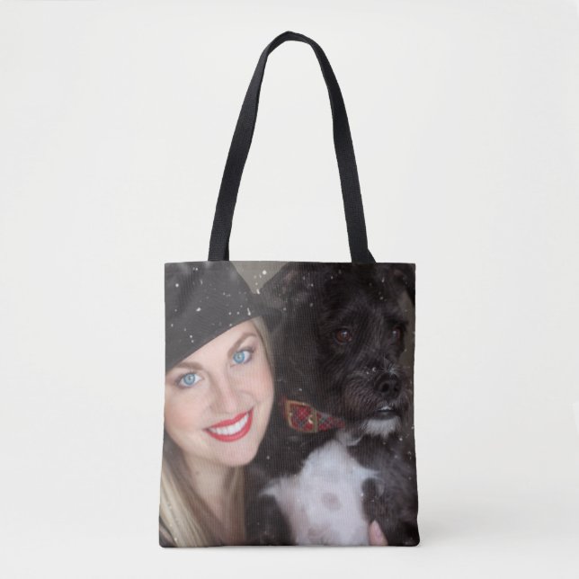 Custom Photo Double Sided Tote (Front)