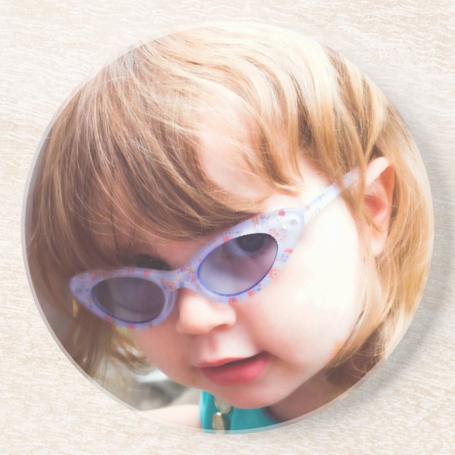 Custom Photo Drink Coaster (Front)