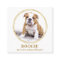 Custom Photo Elegant Gold Dog Pet Social Media 