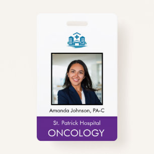 Custom Photo Employee Security ID ID Badge