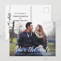 Custom Photo Engagement Modern script