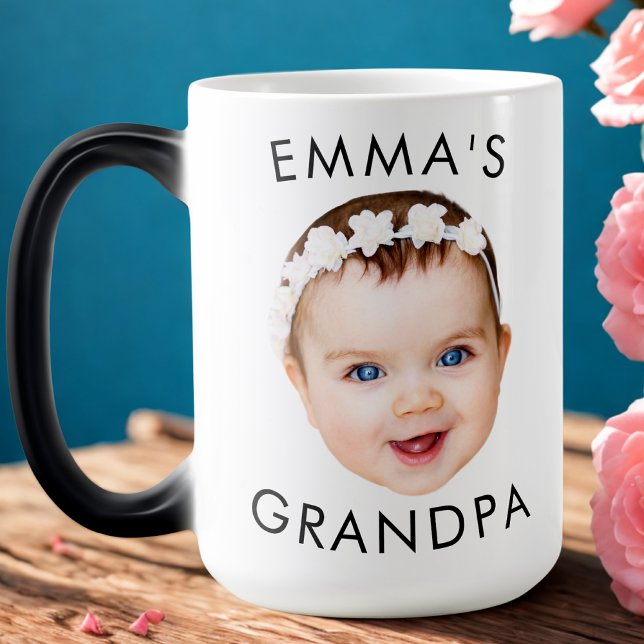 Custom Photo Face Mug Mum Grandma Grandpa Birthday (Creator Uploaded)