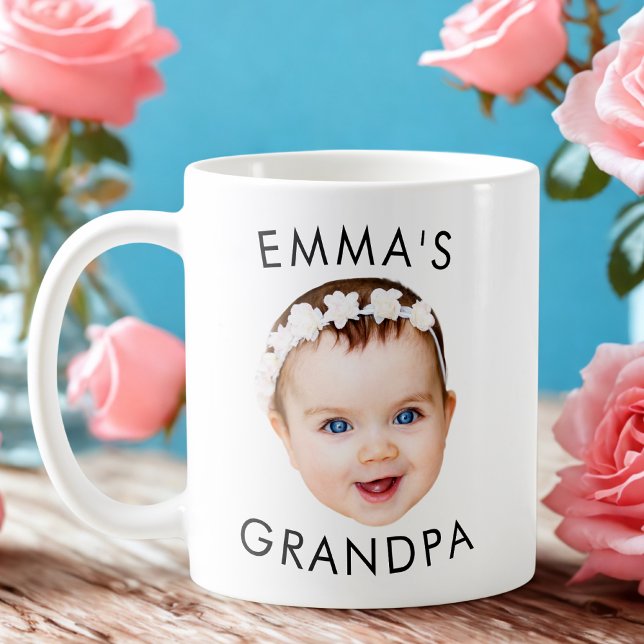 Custom Photo Face Mug Mum Grandma Grandpa Birthday (Creator Uploaded)