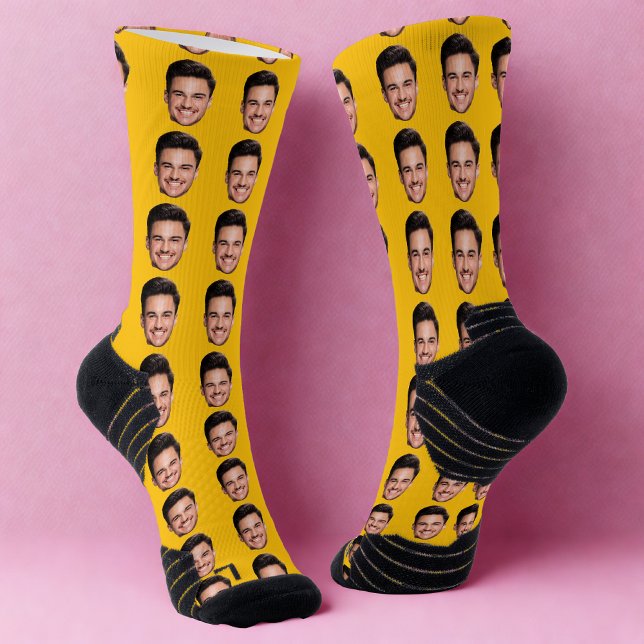 Custom Photo Face Socks (Creator Uploaded)