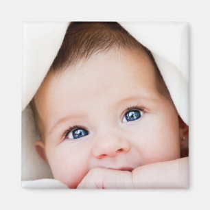 Custom Photo Family Baby Magnet