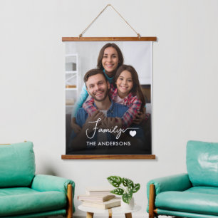 Custom Photo Family Hanging Tapestry