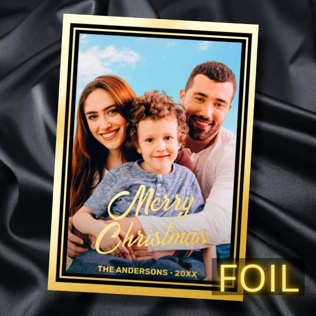 Custom photo Family name Merry Christmas script (Creator Uploaded)