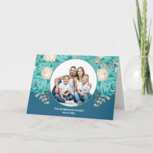 Custom Photo Family Personalise Card