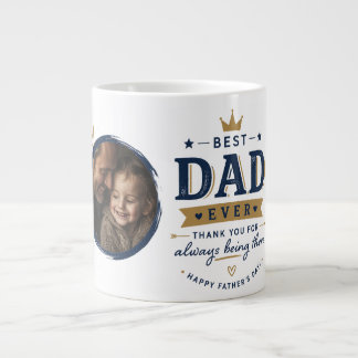 Custom Photo Father’s Day Mug – Best Dad Ever Mug