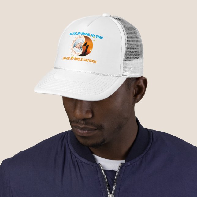 Custom Photo Father's Day Whole Universe Hat (In Situ)