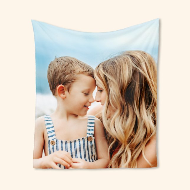 Custom Photo Fleece Blanket (Creator Uploaded)