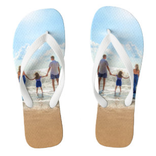 Custom Photo Flip Flops Gift with Your Photos