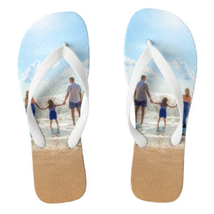 Custom Photo Flip Flops with Your Favourite Photos