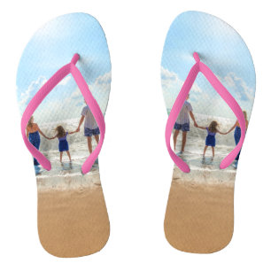 Custom Photo Flip Flops Your Favourite Photos Gift