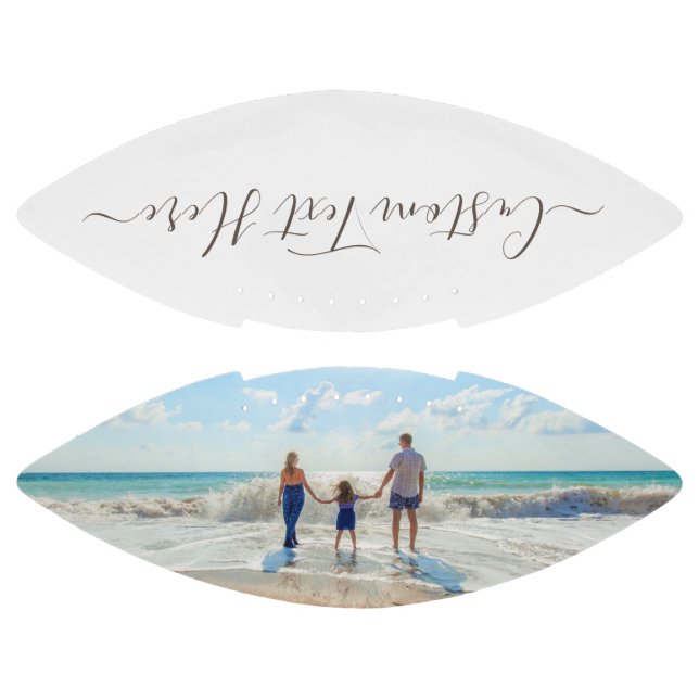 Custom Photo Football with Your Photos and Text  (Panels)