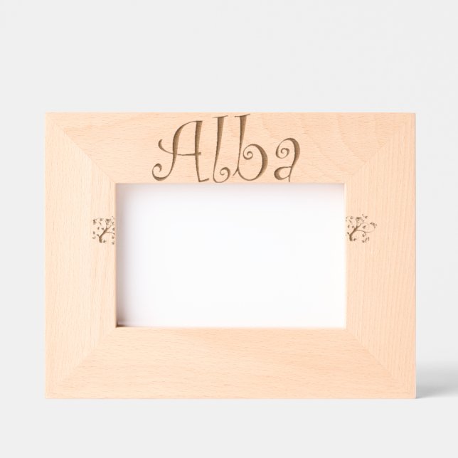 Custom photo frame Alba (Front)