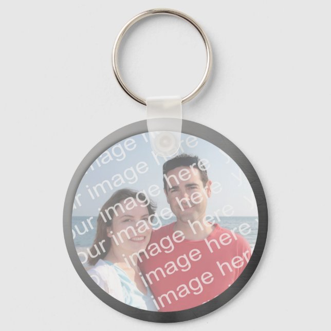 Custom Photo Frame Keychain (Front)