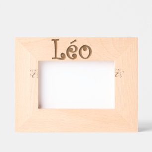 Custom photo frame Leo / Personalized Photo