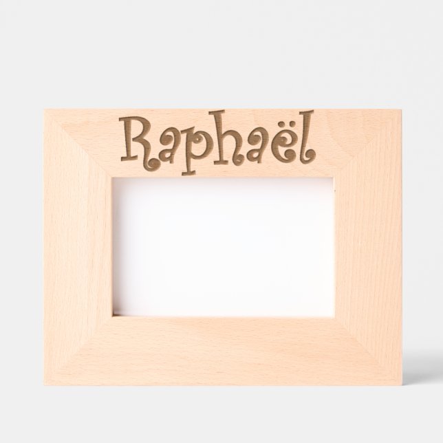 Custom photo frame Raphaël / Custom frame (Front)