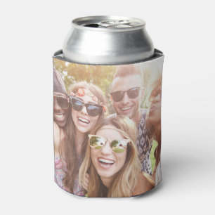 Custom Photo Friends Group Personalised Fun Can Cooler