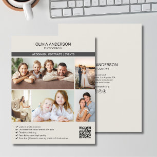 Custom Photo Gallery Photographer Business Flyer