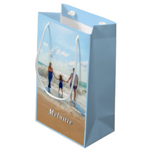 Custom Photo Gift Bag Personalised Name