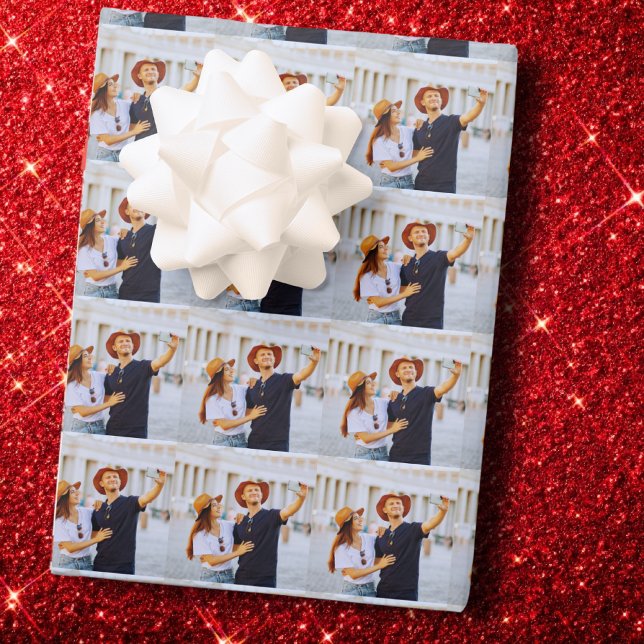 Custom Photo Gift Wrap, Family Custom Image Wrapping Paper (Creator Uploaded)