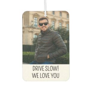 Custom Photo Girlfriend Boyfriend Gift for Mom Dad Car Air Freshener