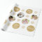 Custom Photo Gold Glitter Look Gift Wrap