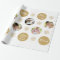 Custom Photo Gold Glitter Look Gift Wrap