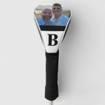 Custom photo golf driver cover - gift for dad
