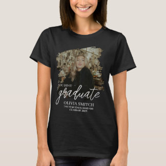 Custom Photo Graduate T-Shirt