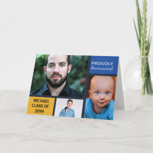 Custom Photo Graduation Announcement Invitation