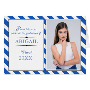 Custom Photo Graduation Celebration Invitation Str