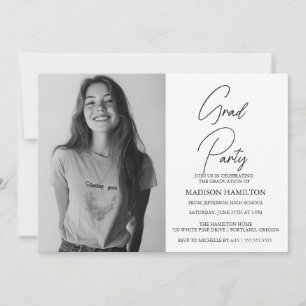 Custom Photo Graduation party Invitation