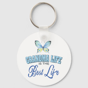 Custom Photo Grandma Key Ring